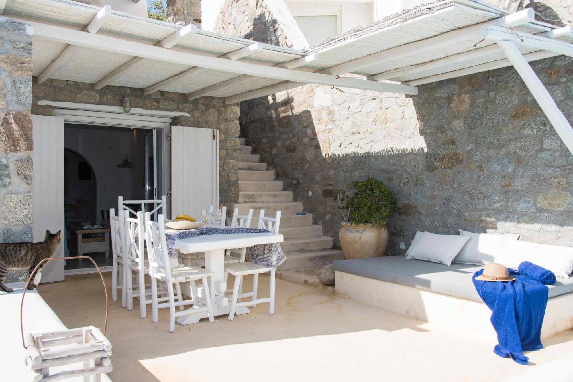 White Stone Mykonos Hotel Agios Ioannis Diakoftis Екстериор снимка