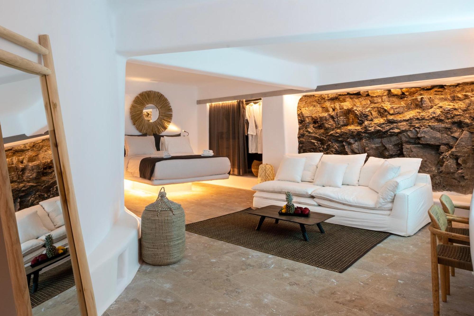 White Stone Mykonos Hotel Agios Ioannis Diakoftis Екстериор снимка