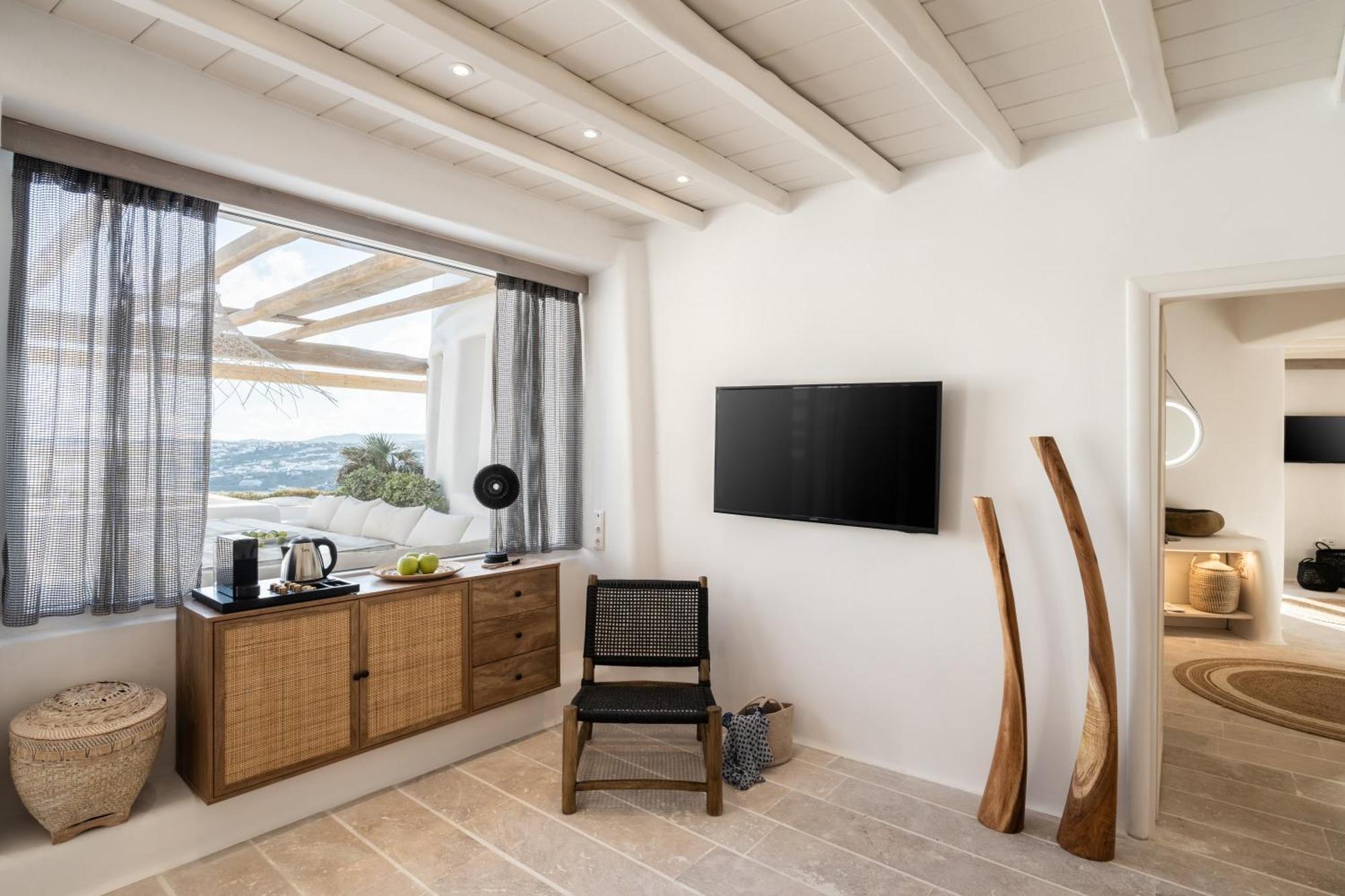 White Stone Mykonos Hotel Agios Ioannis Diakoftis Екстериор снимка