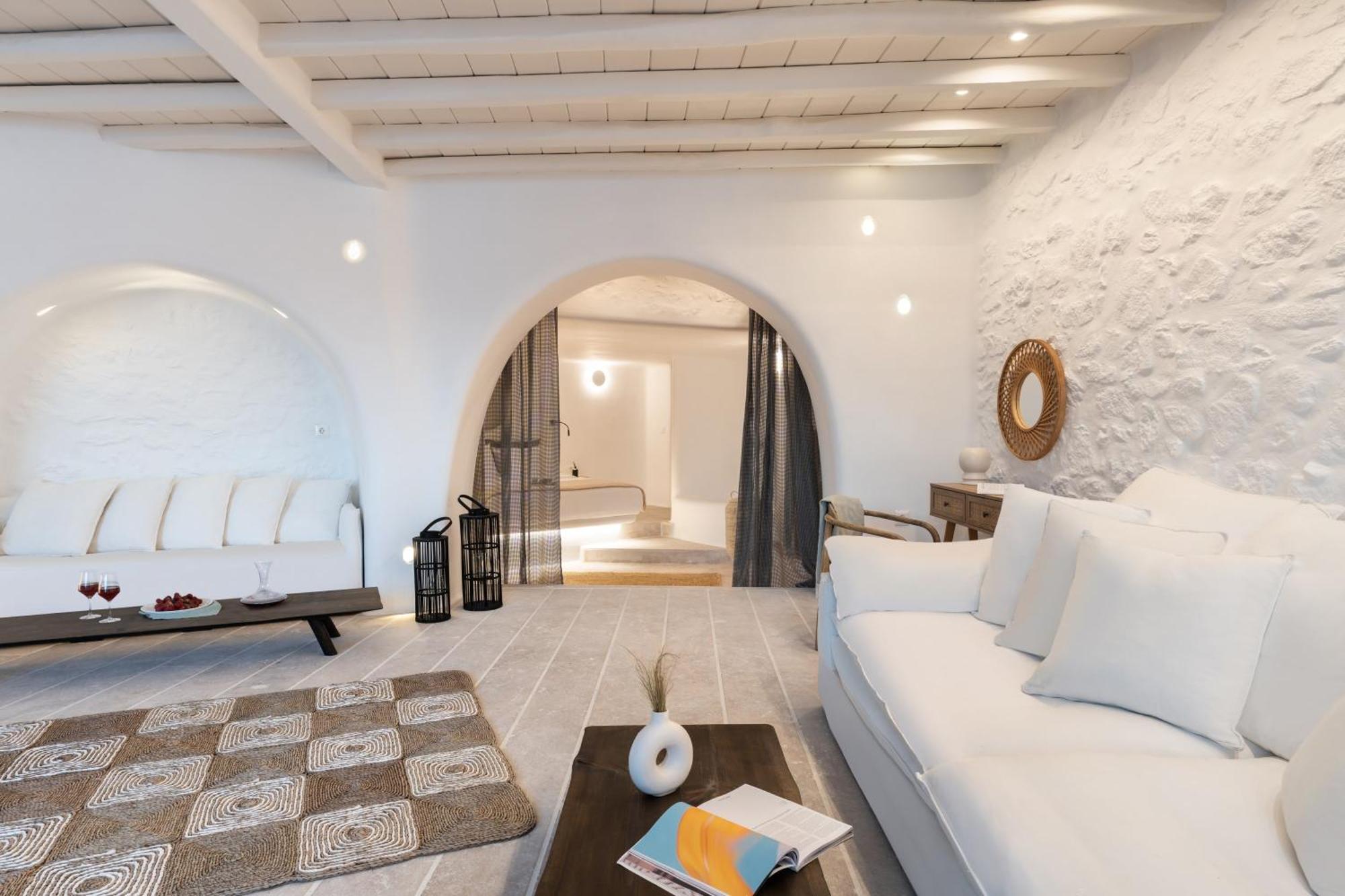 White Stone Mykonos Hotel Agios Ioannis Diakoftis Екстериор снимка
