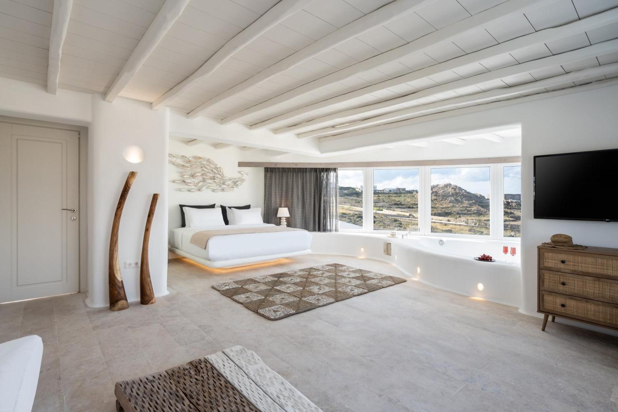 White Stone Mykonos Hotel Agios Ioannis Diakoftis Екстериор снимка
