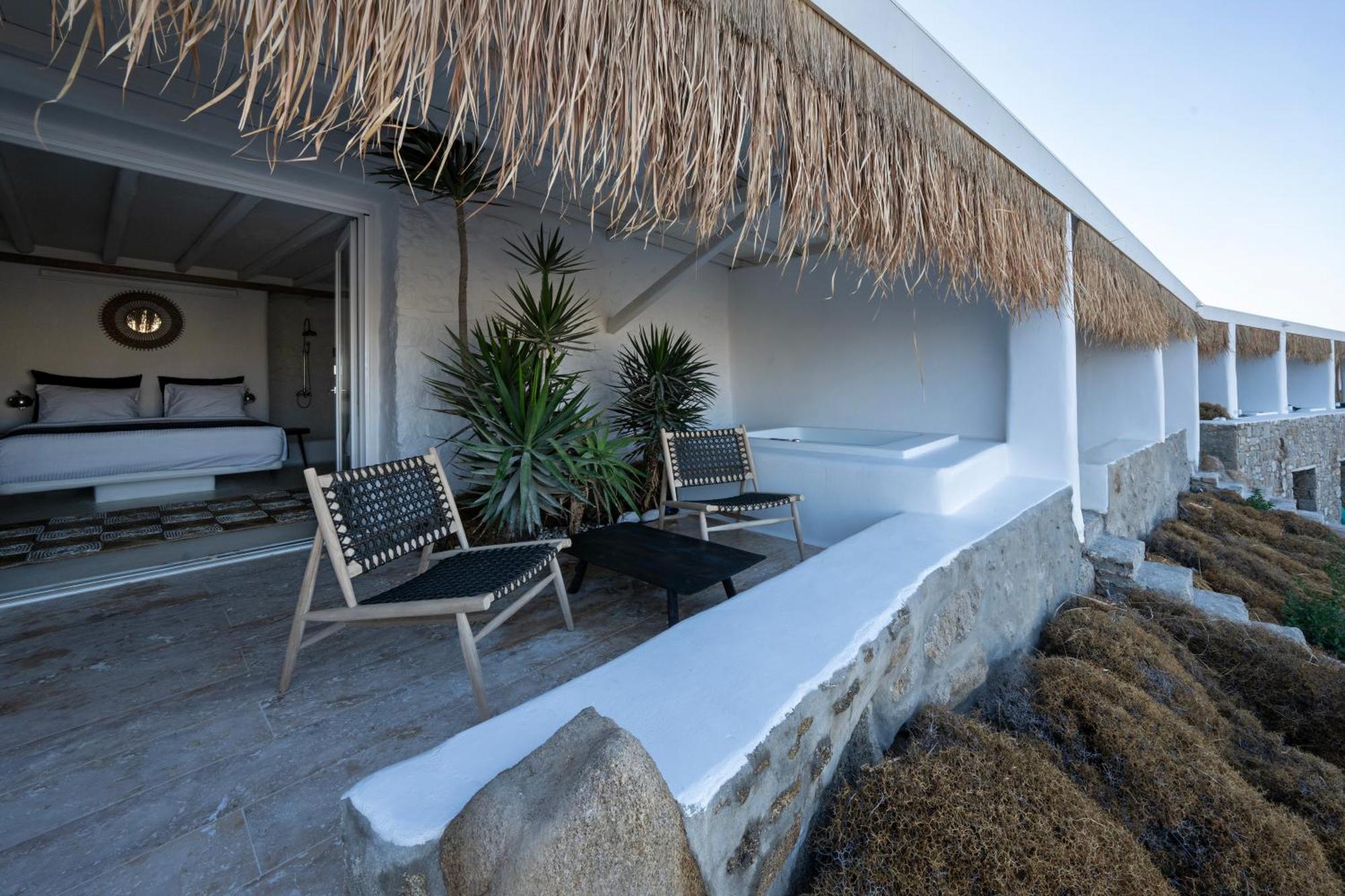 White Stone Mykonos Hotel Agios Ioannis Diakoftis Екстериор снимка
