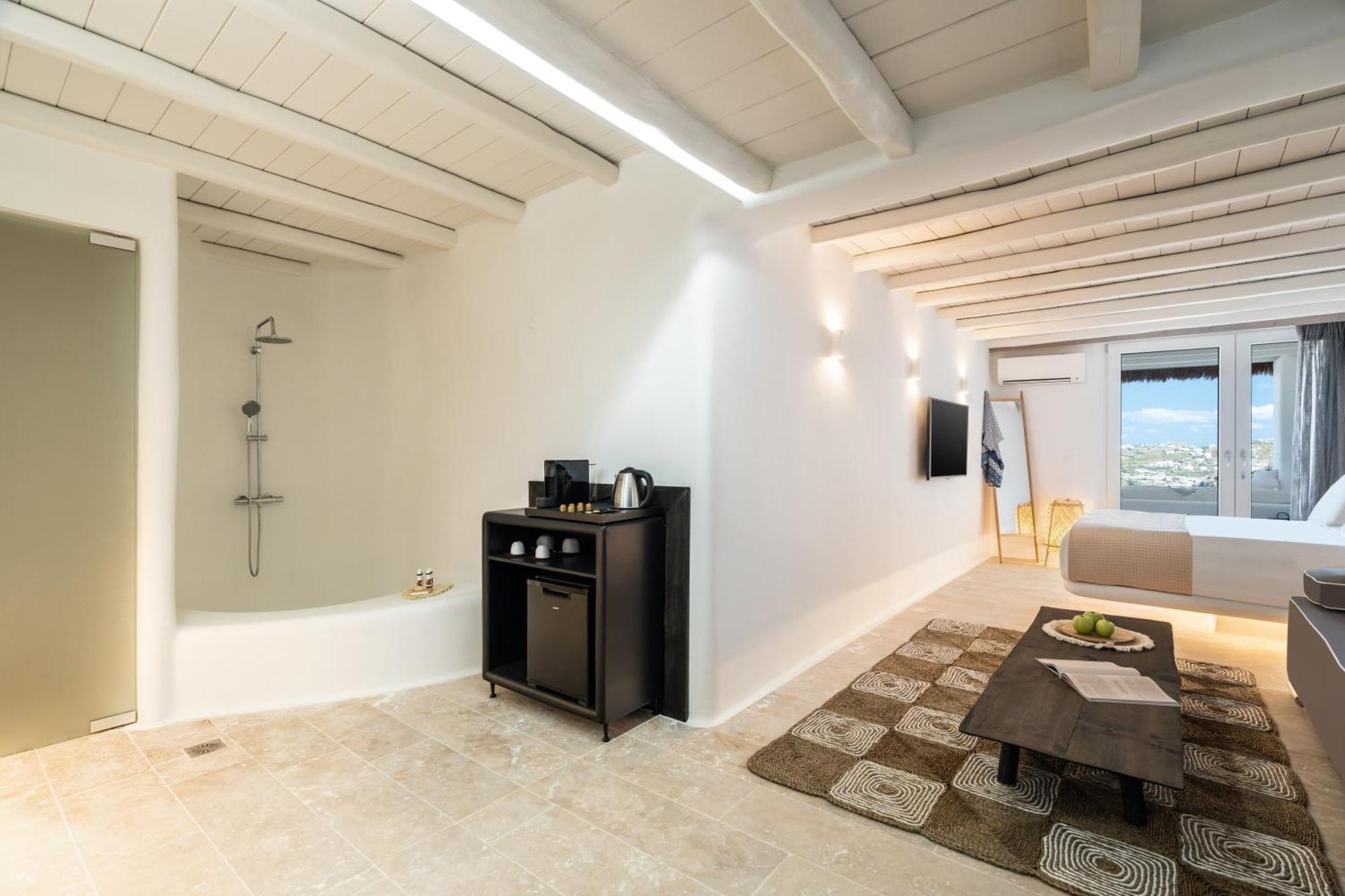White Stone Mykonos Hotel Agios Ioannis Diakoftis Екстериор снимка