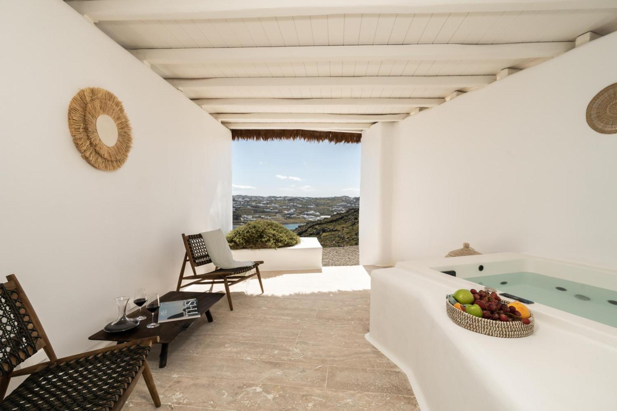 White Stone Mykonos Hotel Agios Ioannis Diakoftis Екстериор снимка